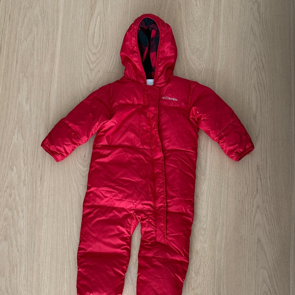 Columbia Vibrant Red Children's Snowsuit